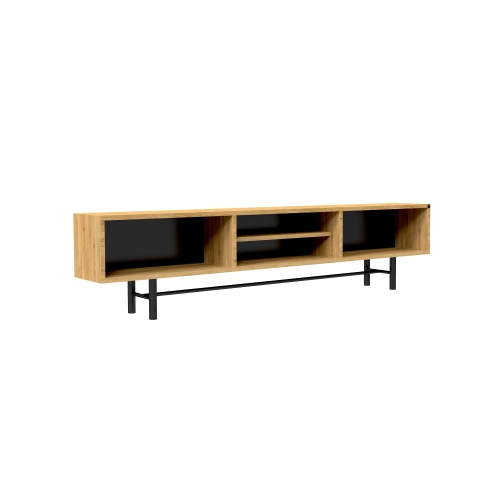 Szafka RTV-71 Drewno Lite Dąb Loft Lakier Rozmiary od 100 cm do 200 cm PREMIUM